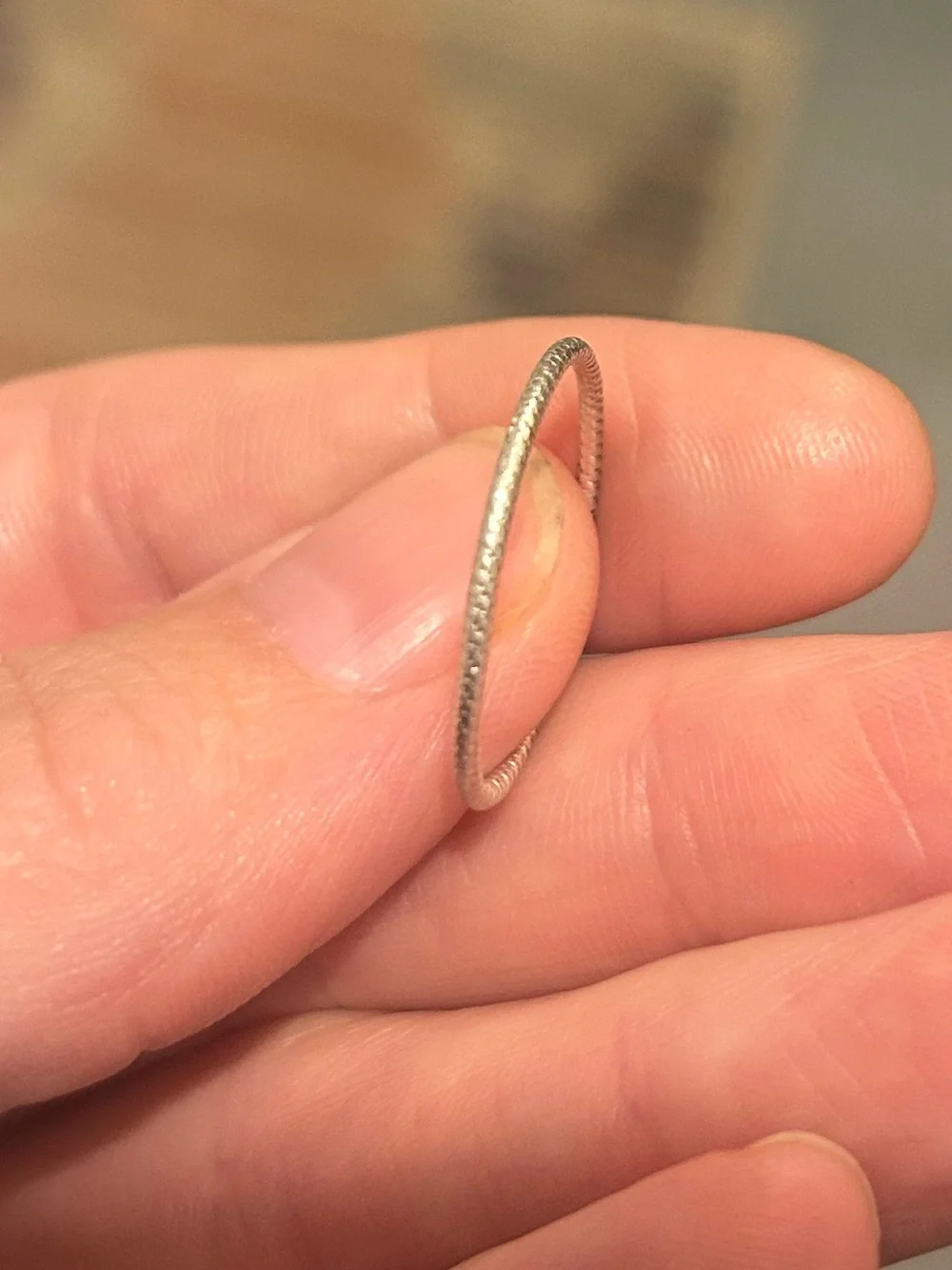 Hello Adorn Sterling Silver Moonlight Band